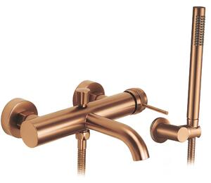 Fürdőkád csaptelep Rea Lungo Grip Brush Copper
