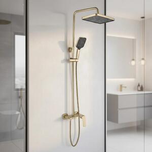 Zuhanyszett PREMIUM REA JOE Brush Gold