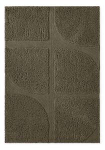 Khaki kézi szövésű szőnyeg 120x180 cm Lambeth Jasper – Ted Baker