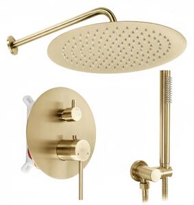 Zuhanyszett rejtett Rea Foss Clif Brush Gold + box