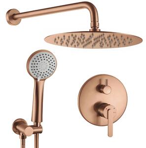 Zuhanyszett rejtett Rea Ontario Brush Copper + BOX
