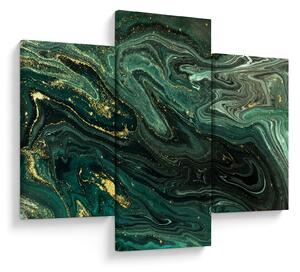 Kép - Zöld márvány (90x60 cm)