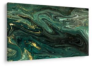 Kép - Zöld márvány (90x60 cm)