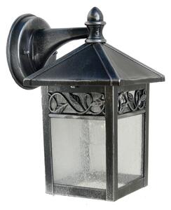 Elstead Winchcombe fekete-ezüst kültéri fali lámpa