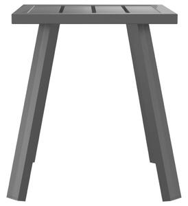 VidaXL antracitszürke acél kerti asztal 34 x 34 x 38 cm