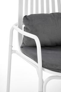 MELBY fehér kerti szék