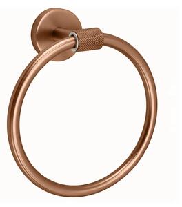 Fürdőszoba fogas Ring 5710 Galo Brush Copper