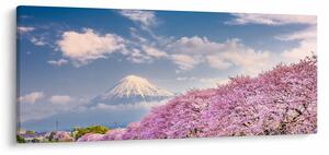 Kép - Japán tavaszi táj (120x50 cm)
