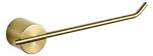 Falra szerelhető wc papír tartó Tomi 5809 Brush Gold
