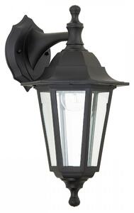 Endon Lighting Bayswater fekete kültéri fali lámpa (ED-EL-40045)