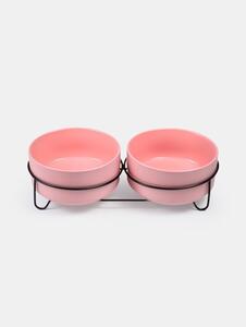 Sinsay - 2 etetőtál kisállatoknak - pasztellpink