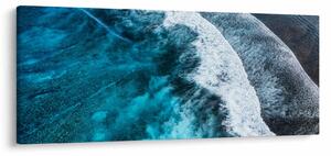 Kép - Hullámok a tengeren (120x50 cm)