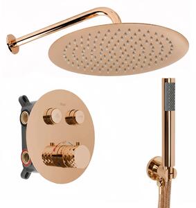Zuhanyszett rejtett Rea Lungo Diamond Copper + BOX