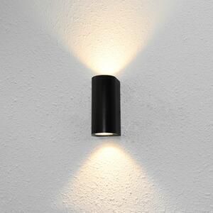 Italux Genta fekete kültéri fali lámpa (IT-OWL-2197-2R)