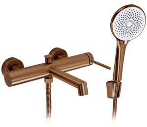 Fürdőkád csaptelep Rea Foss Copper Brush