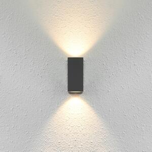 Italux Genta fekete kültéri fali lámpa (IT-OWL-2198-1SQ)