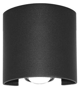 Italux Ortelo fekete kültéri fali lámpa (IT-OWL-451-1-BL)