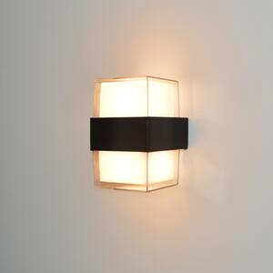 Italux Marti fekete kültéri fali lámpa (IT-OWL-4682-4K)