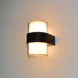 Italux Marti fekete kültéri fali lámpa (IT-OWL-4625-3K)