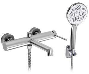 Fürdőkád csaptelep Rea Foss Nickel Brush