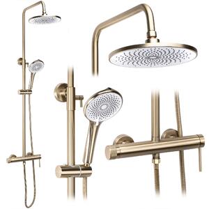 Zuhanyszett Rea Foss Clif Brush Gold