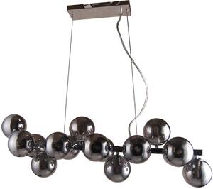 Italux glamour modern függeszték marbelio króm füstös itxpnd-6161-16 ch+sm