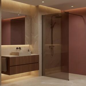 Zuhanyfal Rea Flexi Brown / Titan 80