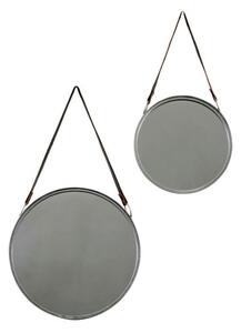 Endon Marston Mirrors Silver (Set of 2) 400 & 300mm - ED-5059413703690