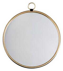 Endon Bayswater Gold Round Mirror 610x700mm - ED-5056315932241