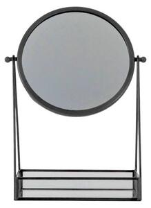 Endon Lara Desk Mirror with Tray Black 220x140x335mm - ED-5059413695032