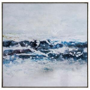 Endon Pacific Ocean Waves Framed Art 1025x50x1025mm - ED-5055999245357