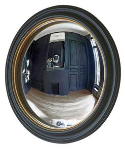 Endon Rockbourne Convex Mirror Black & Gold 500x500mm - ED-5059413329470