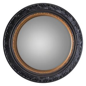 Endon Langford Convex Mirror Black with Gold 510mm - ED-5055299468494