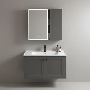 Fürdőszobabútor szett mosdóval Monti 60cm Grey