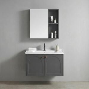 Fürdőszobabútor szett mosdóval Denver 60cm Grey