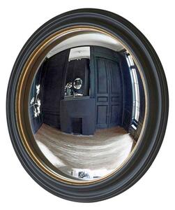 Endon Rockbourne Convex Mirror Black & Gold 630x630mm - ED-5059413329487
