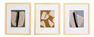 Endon Essence Textured Abstract Art Set of 3 - ED-5059413702198