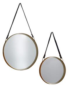 Endon Marston Mirrors Gold (Set of 2) 400 & 300mm - ED-5059413256745