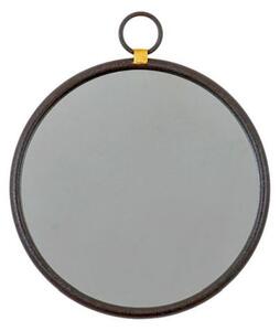 Endon Bayswater Black Round Mirror 400x20x470mm - ED-5059413703669