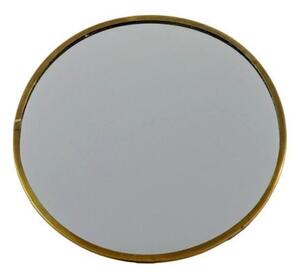 Endon Nala Mirror with Stand Antique Brass D150mm - ED-5059413695049