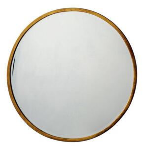 Endon Higgins Round Mirror Antique Gold 600x600mm - ED-5059413256677
