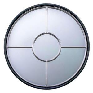 Endon Rocca Round Mirror Silver 600x30x600mm - ED-5059413703508