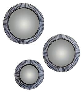 Endon Harris Convex Mirror Grey Wash (Set of 3) - ED-5059413696343