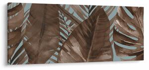 Kép - Pálma levél, akvarell (120x50 cm)