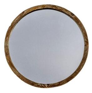 Endon Hector Mirror Round Small Natural 500x500x30mm - ED-5059413697067