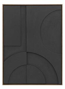 Endon Isola Relief Framed Art Black 625x825mm - ED-5059413960178