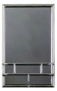 Endon Milton Mirror Rectangle Silver 300x100x480mm - ED-5059413703737