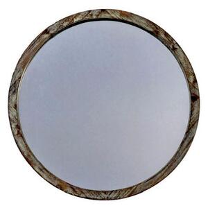 Endon Hector Mirror Round Small Grey Wash 500x500x30mm - ED-5059413697081