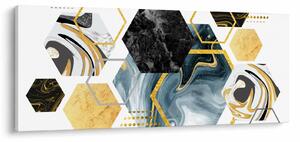 Kép - Sokszög (120x50 cm)