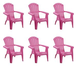 Ramla Kerti szék Rózsaszín - 6db